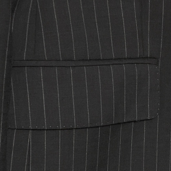 Versace Collection Wool Pinstripe Blazer - Picture 4 of 16